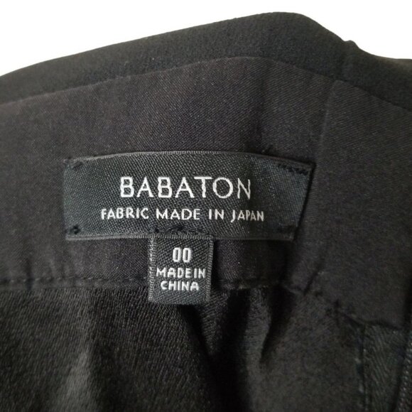 Babaton Black Seamus Open Back Jumpsuit Sleeveless Top Pants Bottom Pockets - Picture 9 of 10